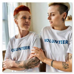 Actividad solidaria organizada junto a redes comunitarias y voluntariado